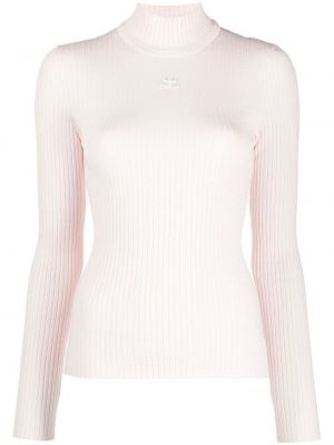 Jersey de punto de tela jersey Courrèges rosa