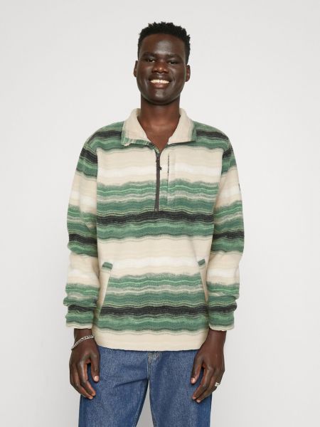 Флисовый пуловер Billabong зеленый