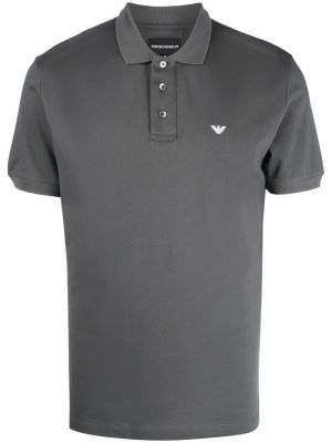 Poloskjorte Emporio Armani grå