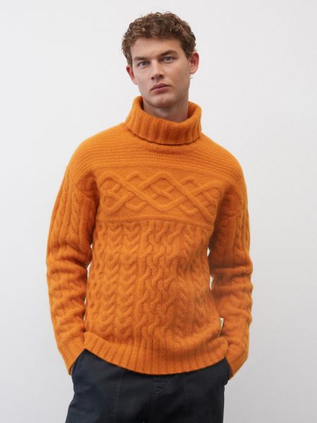 Оранжевый пуловер Marc O'polo