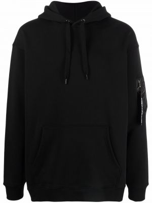 Hoodie mit reißverschluss mit taschen Moschino schwarz