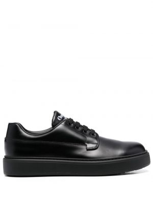 Обувки в стил дерби с връзки с дантела Church's черно