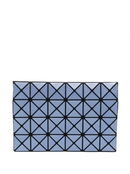 Portefeuille à motif géométrique Bao Bao Issey Miyake bleu