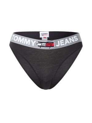 Меланжов компект бикини Tommy Jeans черно