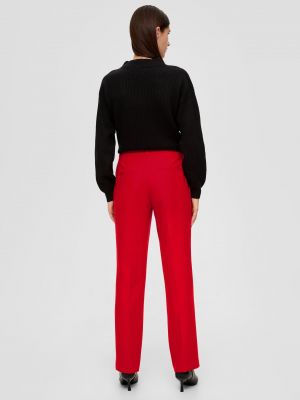 Pantaloni S.oliver Black Label rosso