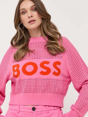 Sweter Boss różowy