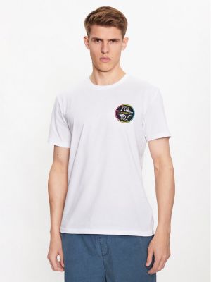 T-shirt Quiksilver weiß