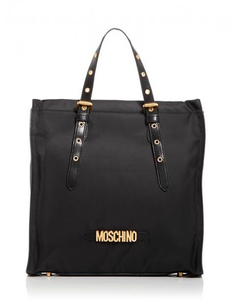 Большая сумка Moschino черная