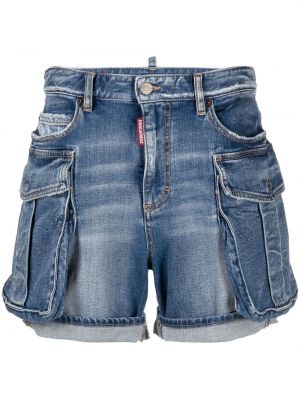 Jeans-shorts Dsquared2 blå