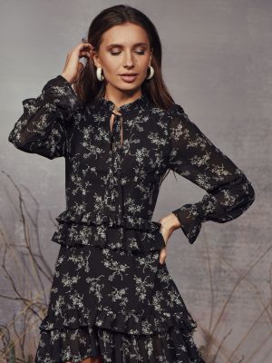 Платье мини Gepur черное