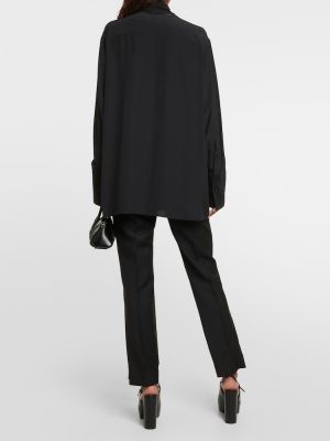 Seiden bluse Givenchy schwarz
