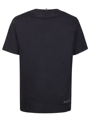 T-shirt di cotone Moncler Grenoble nero