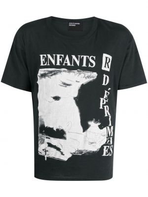 Bavlněné tričko s potiskem Enfants Riches Déprimés