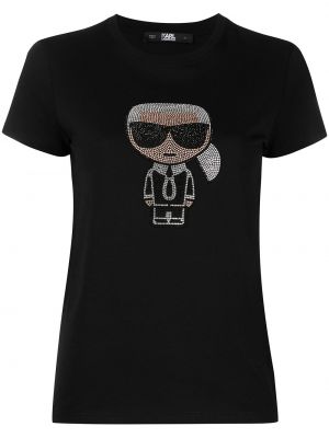 Camiseta Karl Lagerfeld negro