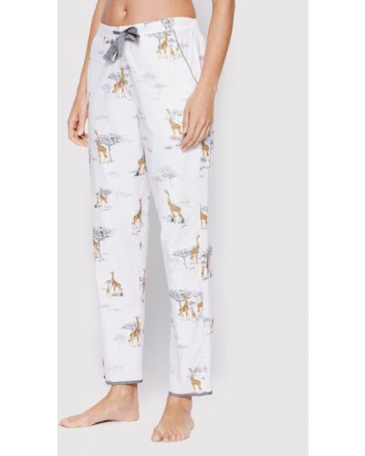 Cyberjammies Pantaloni pijama Carly 9130 Alb Regular Fit