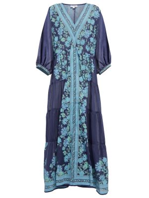 Φλοράλ βαμβακερή μάξι φόρεμα Juliet Dunn