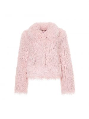 Μπουφάν Unreal Fur ροζ