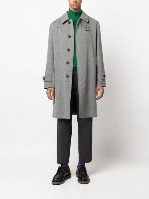 Manteau en laine Mackintosh gris