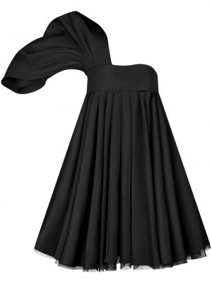 Asymmetrisches abendkleid ausgestellt Nina Ricci schwarz
