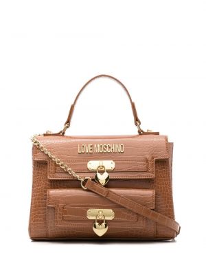 Kjedeposer Love Moschino brun