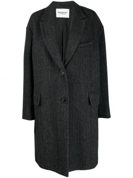 Cappotto di lana Marant étoile nero