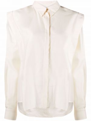 Camisa de seda Isabel Marant blanco