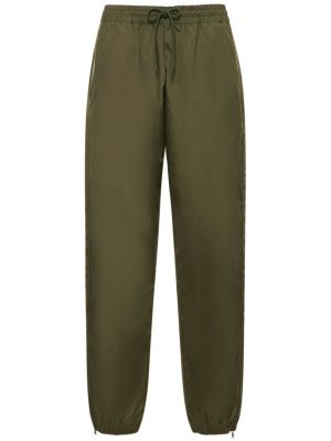 Pantaloni din nailon Wardrobe.nyc verde
