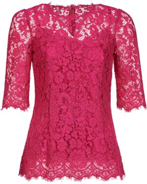 Блузка Dolce & Gabbana, рожева