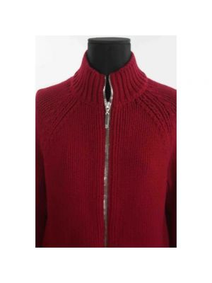 Bluza z kaszmiru Louis Vuitton Vintage czerwona