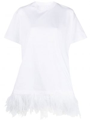 Тениска с пера Marques'almeida бяло