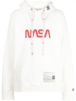 Pamučna hoodie s kapuljačom s printom Maison Mihara Yasuhiro