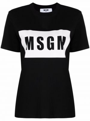 T-shirt Msgm sort