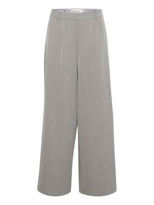 Pantaloni plissettati Karen By Simonsen grigio