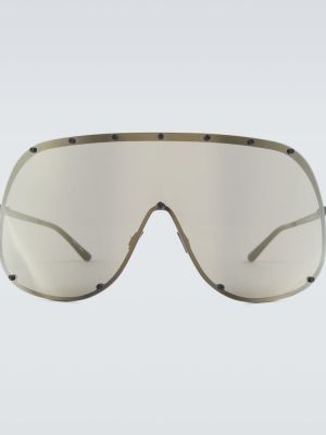 Oversized sluneční brýle Rick Owens šedé