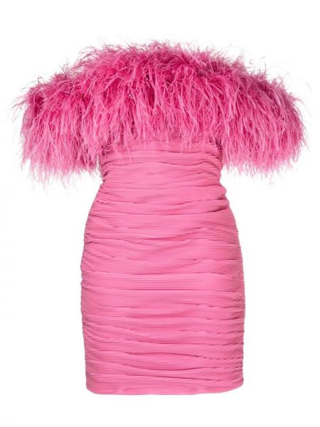 Мини рокля Rachel Gilbert розово