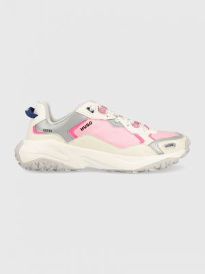 Sneakers boty HUGO GO1ST   - Růžová