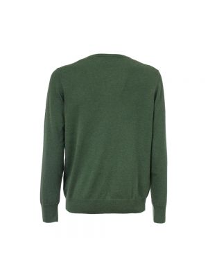 Sweter z otwartymi plecami Aspesi zielony
