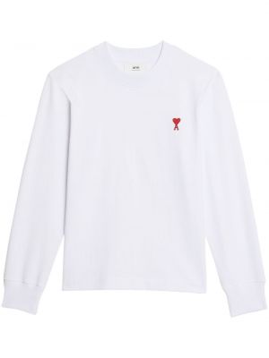 Sweatshirt Ami Paris hvid