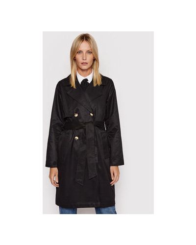 Trench Selected Femme negru