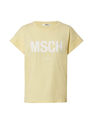T-shirt Msch Copenhagen jaune