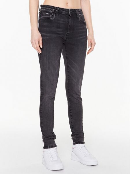Skinny džíny Pepe Jeans černé