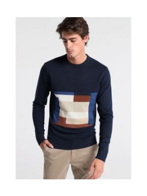 Pull en coton en jersey à motifs abstraits Bendorff