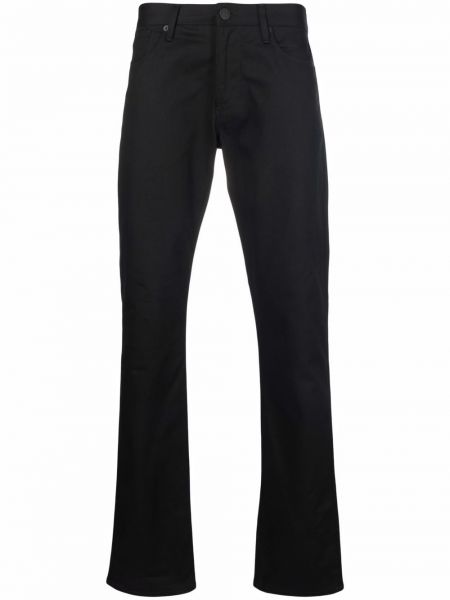 Slim fit smala byxor Emporio Armani svart