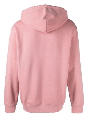 Kapučdžemperis ar izšuvumiem Carhartt Wip rozā