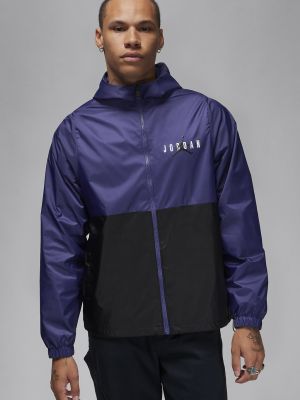 Спортивная куртка Jordan, небесно-фиолетовый черный