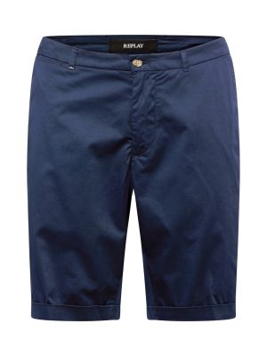 Pantaloni chino Replay albastru