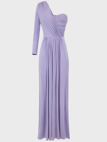 Платье Elisabetta Franchi фиолетовое