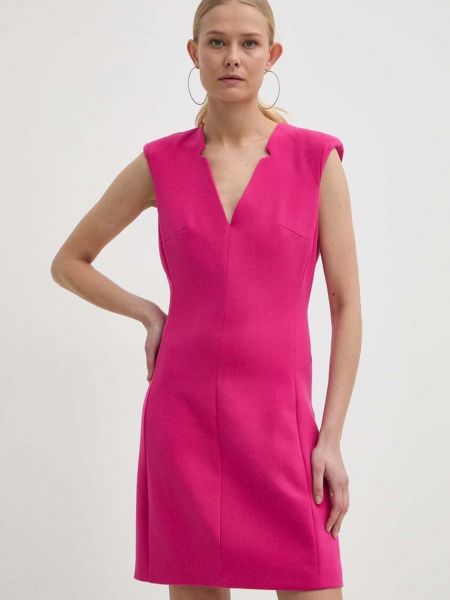 Testhezálló mini ruha Morgan rózsaszín
