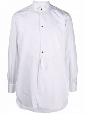Βαμβακερό πουκάμισο Maison Margiela λευκό