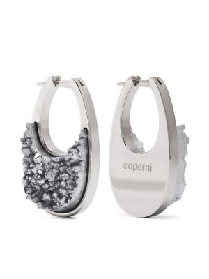 Aszimmetrikus fülbevaló Coperni ezüstszínű